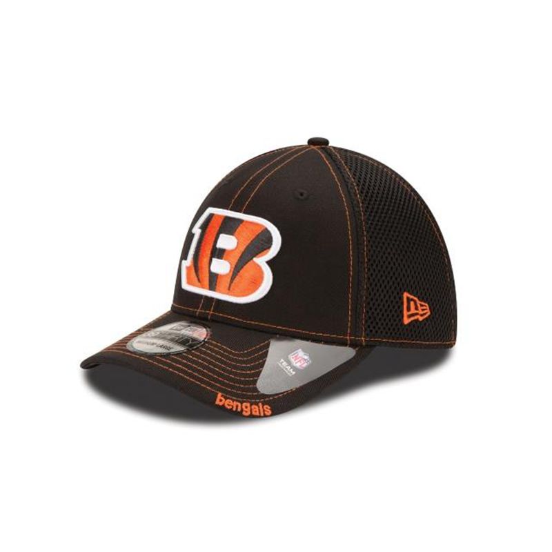 NFL Cincinnati Bengals Neo 39Thirty Stretch Fit (JXA3393) - Black New Era Caps